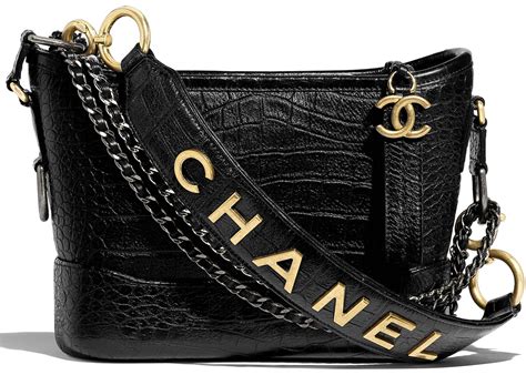 chanel gabrielle bag silver